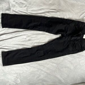 KDNK Black Distressed Jeans. Men Size M/32